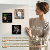 Picture of Valentine's day Custom Music Fridge Magnet with Photo - Personalised Spotify Plaque Magnet - Music Fridge Magnet with Calendar
