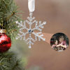 Picture of Personalized Photo Projection Crystal Christmas Ornaments - Christmas Gift