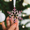 Picture of Personalized Photo Projection Crystal Christmas Ornaments - Christmas Gift