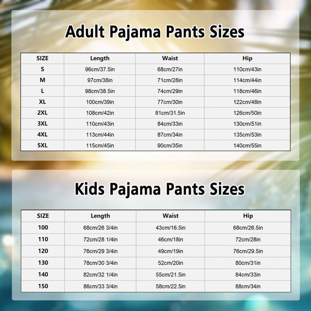 Picture of Custom Multi-avatar Pajama Pants - Personalised Pajama bottoms with Faces