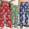 Picture of Custom Christmas Pajama Pants - Personalised Pajama bottoms with Faces and Patterns