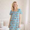 Picture of Custom Pajamas - Custom Photo Nightdress – Personalized Face Sleepwear