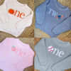Picture of Personalized Embroidered First Birthday Sweater - Custom Embroidery Sweater for Kids