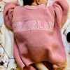 Picture of Personalized Embroidered Name Sweater for Kids - Custom Knitted Embroidery Sweater for Toddler & Baby