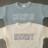 Picture of Personalized Embroidered Name Sweater for Kids - Custom Knitted Embroidery Sweater for Toddler & Baby