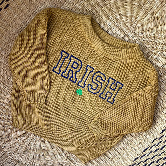 Picture of Personalized Embroidered Name Sweater for Kids - Custom Knitted Embroidery Sweater for Toddler & Baby