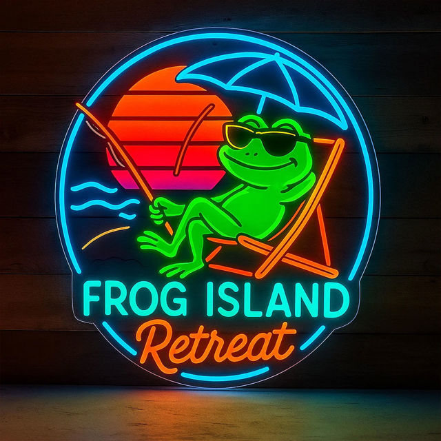 Picture of Custom Logo Neon Sign - Custom Business Logo UV Printed Neon Design - Personalized LED Logo Sign for Company Wall Decor, Shop, Bar, Nails Beauty and Business Events Decor Party