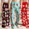Picture of Custom Pajama Pants with Faces - Personalized Pajama bottoms for gift giving