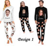 Picture of Custom Pajama Sets - Personalized Long Sleeves Pajama with Faces and Name