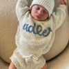 Picture of Newborn Baby Sweater Set - Custom Embroidered Baby Sweaters -  Baby Shower Gift