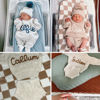 Picture of Newborn Baby Sweater Set - Custom Embroidered Baby Sweaters -  Baby Shower Gift