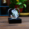 Picture of 3D Laser Crystal Gift in Heart