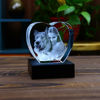 Picture of 3D Laser Crystal Gift in Heart