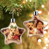 Picture of Custom Photo Christmas Tree Ornament -  Christmas Ball Ornament - Xmas Home Decor