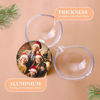 Picture of Custom Photo Christmas Tree Ornament -  Christmas Ball Ornament - Xmas Home Decor
