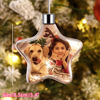 Picture of Custom Photo Christmas Tree Ornament -  Christmas Ball Ornament - Xmas Home Decor