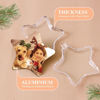 Picture of Custom Photo Christmas Tree Ornament -  Christmas Ball Ornament - Xmas Home Decor