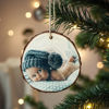 Picture of Custom Wood Christmas Tree Ornament with Photo -  Family Christmas Ornament - Christmas Decor