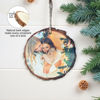 Picture of Custom Wood Christmas Tree Ornament with Photo -  Family Christmas Ornament - Christmas Decor
