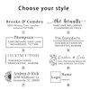 Picture of Custom Stamps - Personalized Message Stamps - Custom Address Stamps
