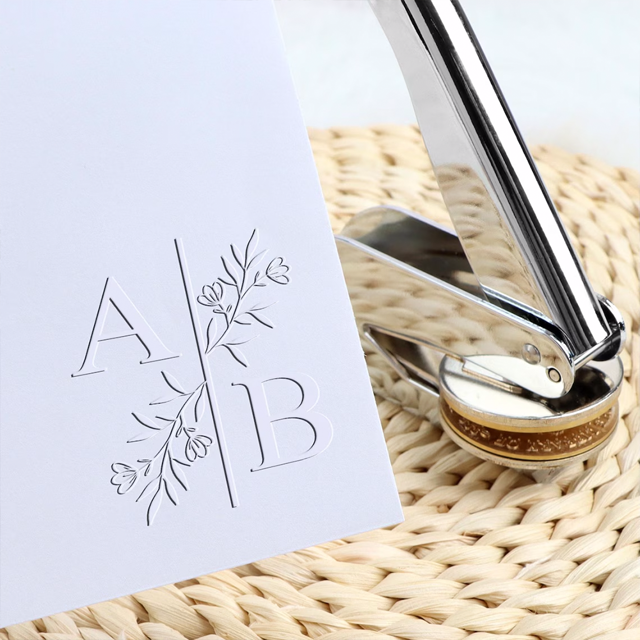 Picture of Custom Logo Stamps - Custom Embossing Machines - Custom Book Embossing Machines