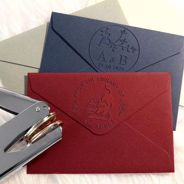 Picture of Custom Logo Stamps - Custom Embossing Machines - Custom Book Embossing Machines