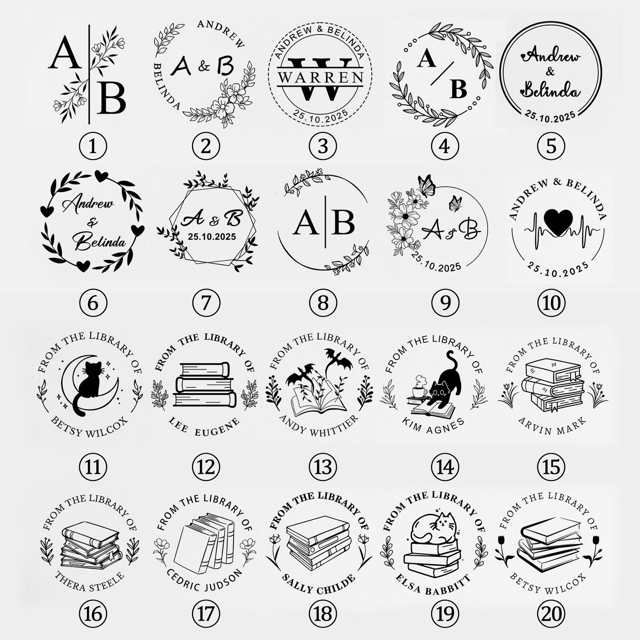 Picture of Custom Logo Stamps - Custom Embossing Machines - Custom Book Embossing Machines