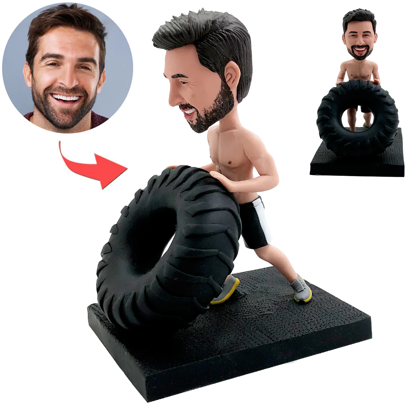Picture of Custom Bobbleheads: Car Mechanic | Personalized Bobbleheads for the Special Someone as a Unique Gift Idea