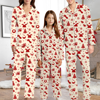 Picture of Family Christmas Pajamas Set – Matching Holiday PJs for Men, Women & Kids –  Christmas Cream Sleepwear