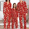 Picture of Family Christmas Pajamas Set – Matching Holiday PJs for Men, Women & Kids –  Christmas Red Sleepwear