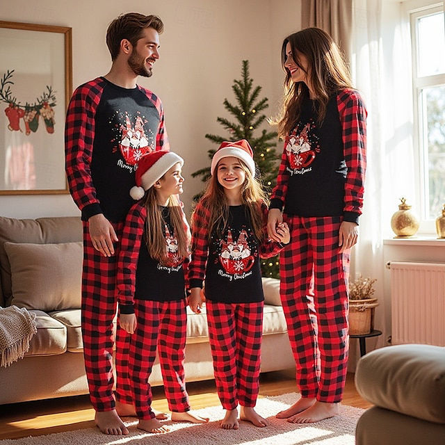 Picture of Family Christmas Pajama Sets - Long Sleeves Pajamas
