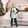 Picture of Family Christmas Pajama Sets - Green Plaid Long Sleeves Pajamas