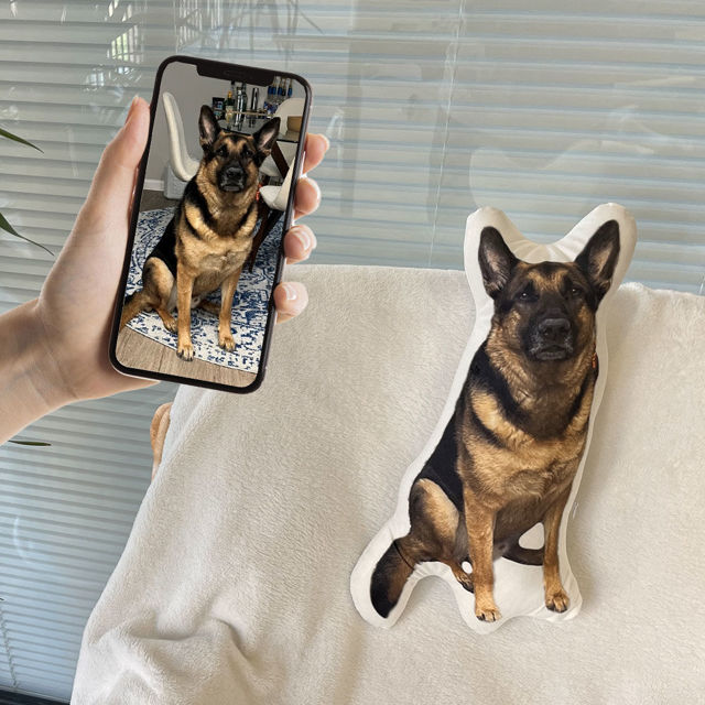 Picture of Photo Dog Pillow - Custom Pillow - Personalized with Your Pet