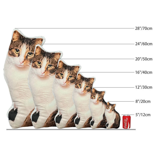 Picture of Custom 3D Pet Pillow - Pup Clone 3D Pillow