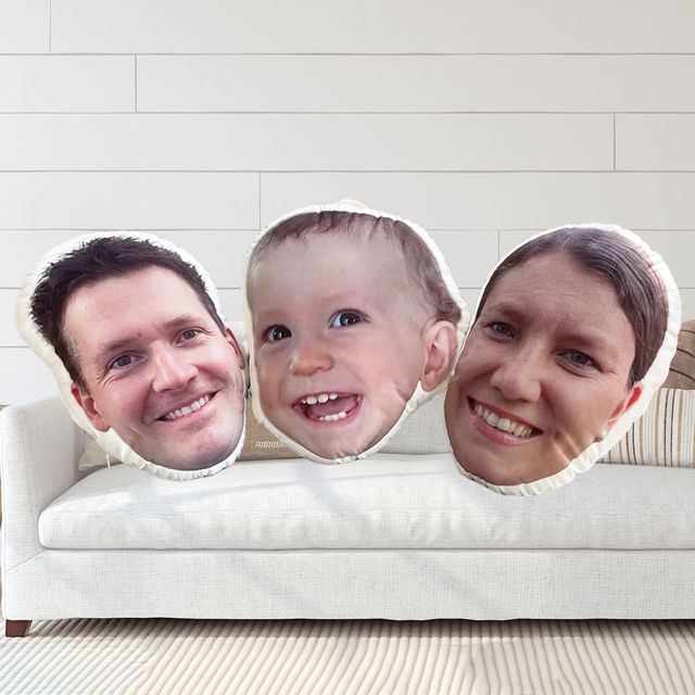 Picture of Custom 3D Face Pillow - Personalize With Your Favourite Photo