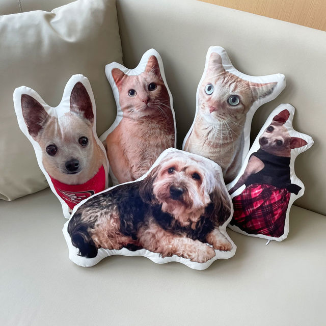 Picture of Custom 3D Dog Pillow - Personalize With Your Pet -Best Gift