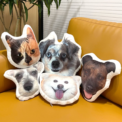 Picture of Personalized Pillow DIY Pet Photo Homemade Just Print Face