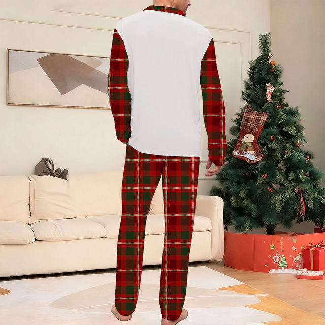 Picture of Merry Christmas Family Pajama Sets - Pattern Long Sleeves Pajamas