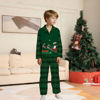 Picture of Christmas Family Pajama Sets - Santa with Elks - Pattern Long Sleeves Pajamas