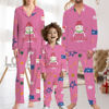 Picture of Family Christmas Pajama Sets - Pattern Long Sleeves Pajamas - Gift for Christmas