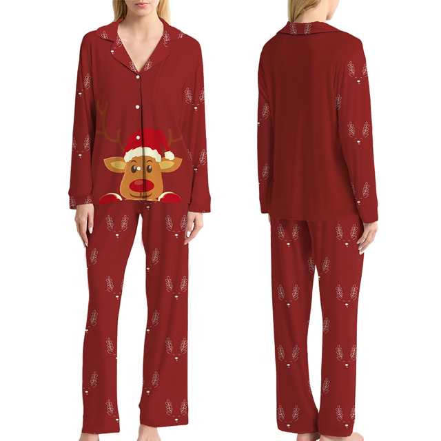 Picture of Family Christmas Pajamas Set - Rudolph the Red-Nosed Reindeer Matching Family Christmas Pajamas