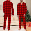 Picture of Family Christmas Pajama Sets - Christmas Red Pattern Long Sleeves Pajamas - Gift for Loved One