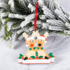 Picture of Custom Resin Christmas Ornament with Names - Elks Family Christmas Tree Ornament