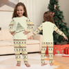 Picture of Family Christmas Pajamas Set - ordic Tree & Vintage Festive Prints - Crew Neck Pajamas