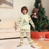 Picture of Family Christmas Pajamas Set - ordic Tree & Vintage Festive Prints - Crew Neck Pajamas