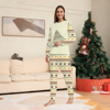 Picture of Family Christmas Pajamas Set - ordic Tree & Vintage Festive Prints - Crew Neck Pajamas