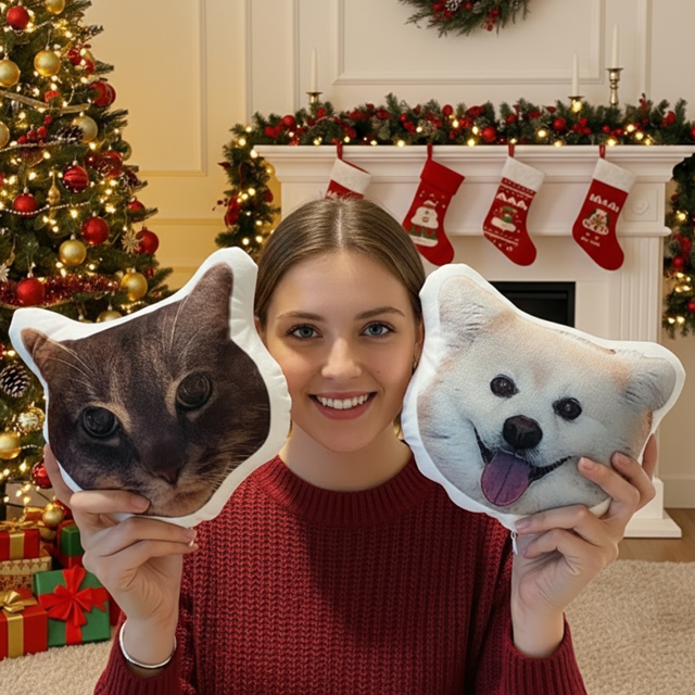 Picture of Custom 3D Face Pillow - Personalize With Your Favourite Pet