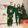 Picture of Family Christmas Pajama Sets - Happy Santa Long Sleeve Pajamas - Best Family Christmas Gift