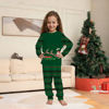 Picture of Family Christmas Pajama Sets - Happy Santa Long Sleeve Pajamas - Best Family Christmas Gift