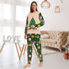 Picture of Family Christmas Pajama Sets - Long Sleeve Pajamas with Christmas Tree
